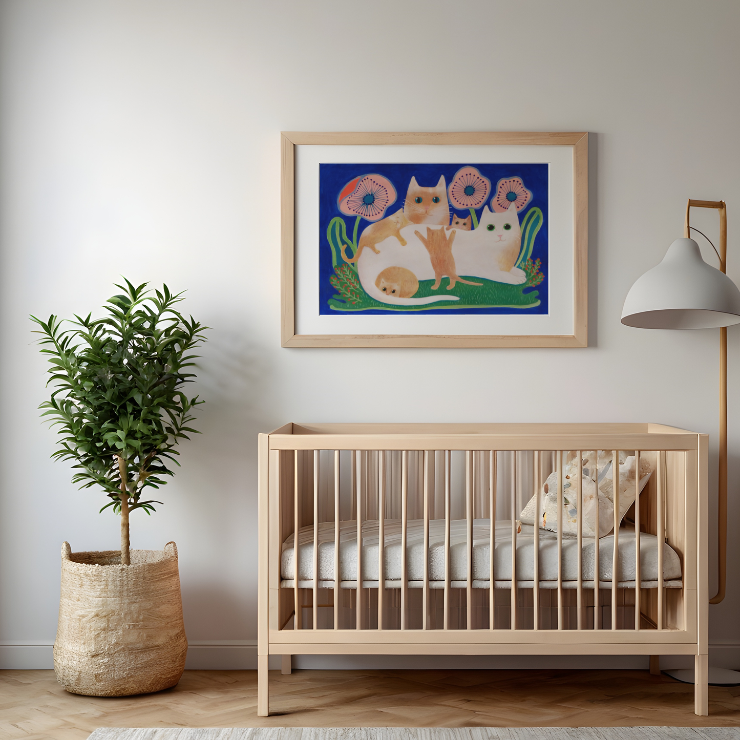 CAT FAMILY - Art Print
