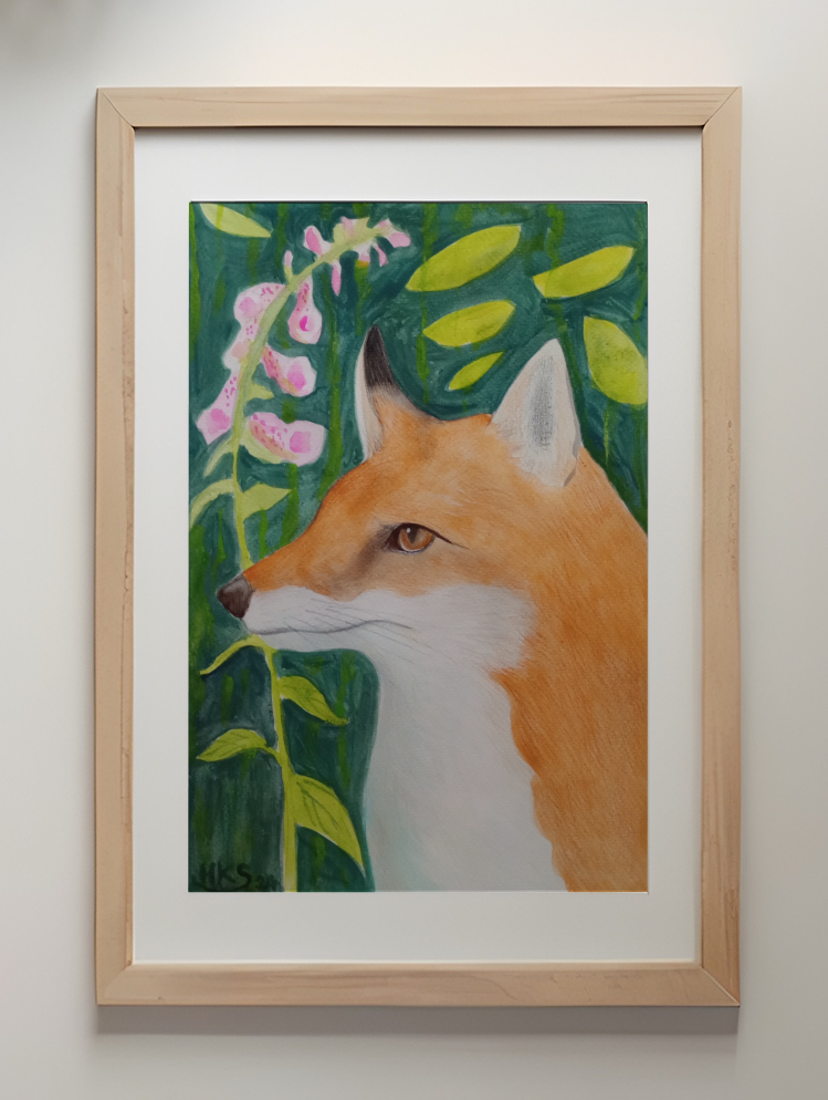 FOX PORTRAIT - Art Print