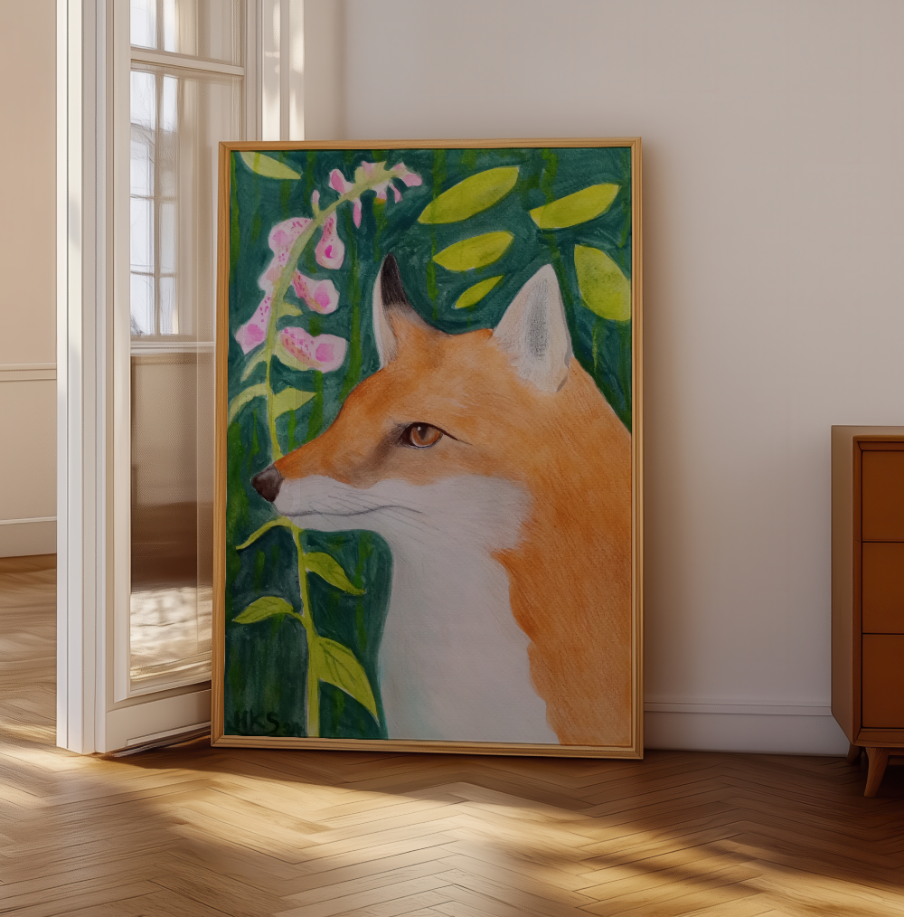 FOX PORTRAIT - Art Print