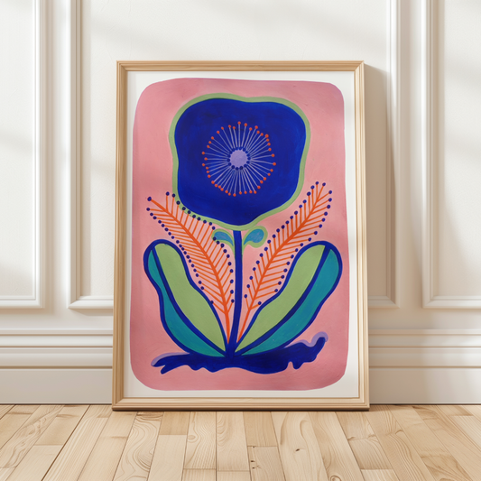 PINK STEMS - Art Print