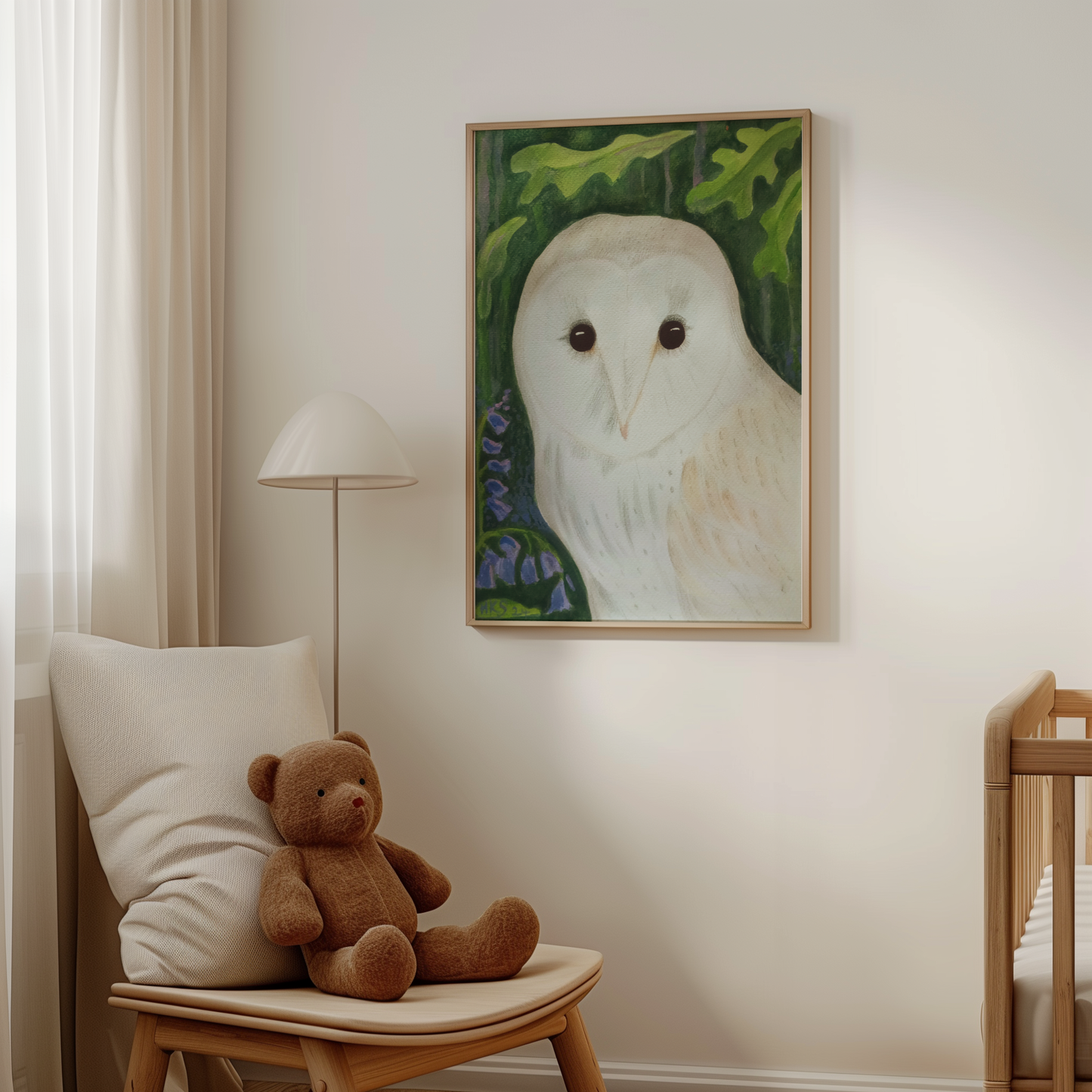 OWL PORTRAIT - Art Print