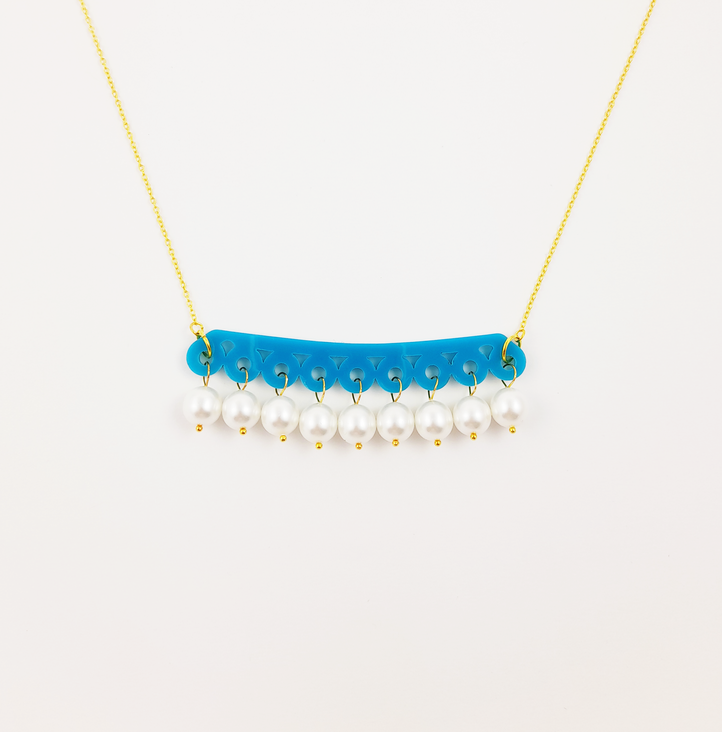 Turquoise Bubble Necklace