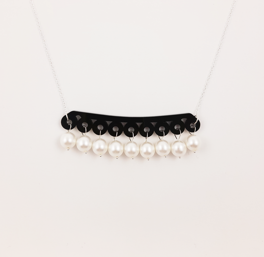 Black Bubble Necklace