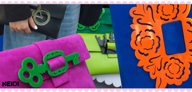 HEIDI SILHOUETTE HANDBAG