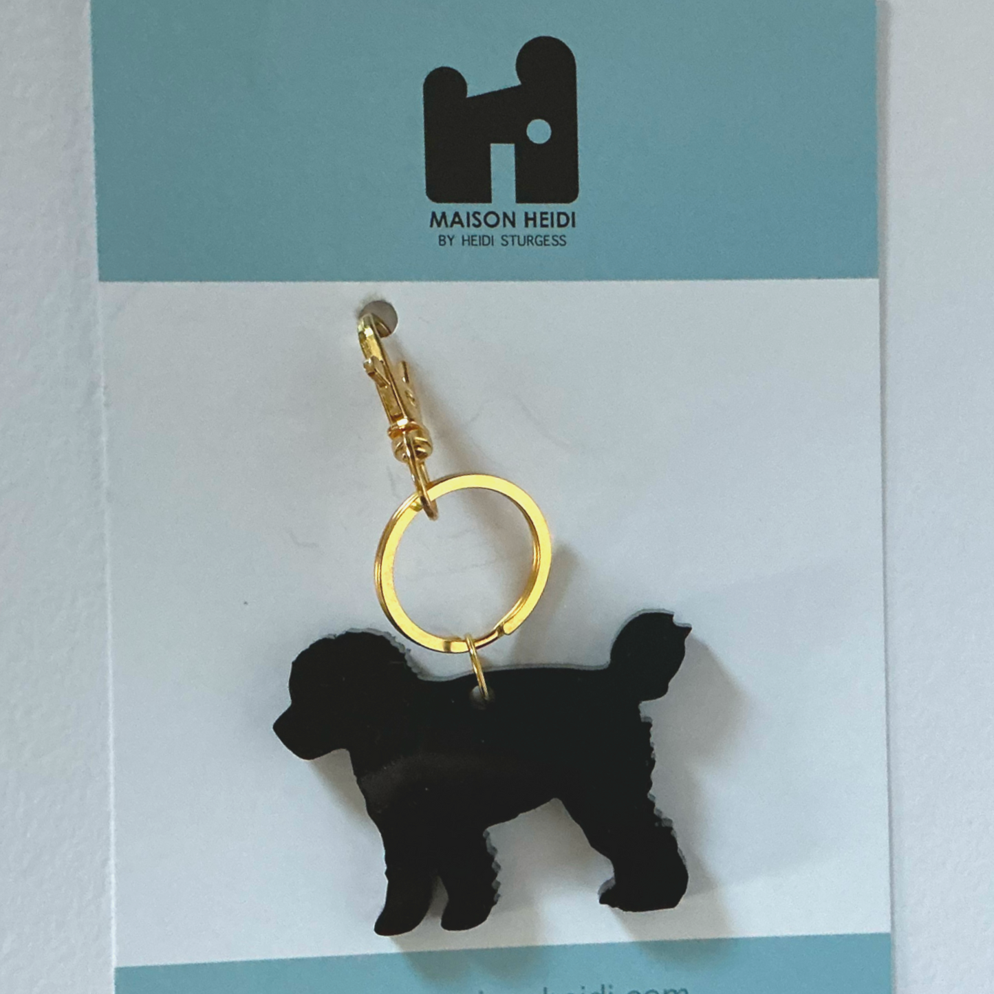Cockerpoo Keyring