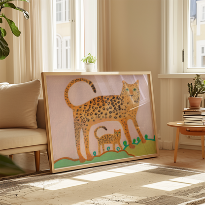 LEOPARDS - Art Print
