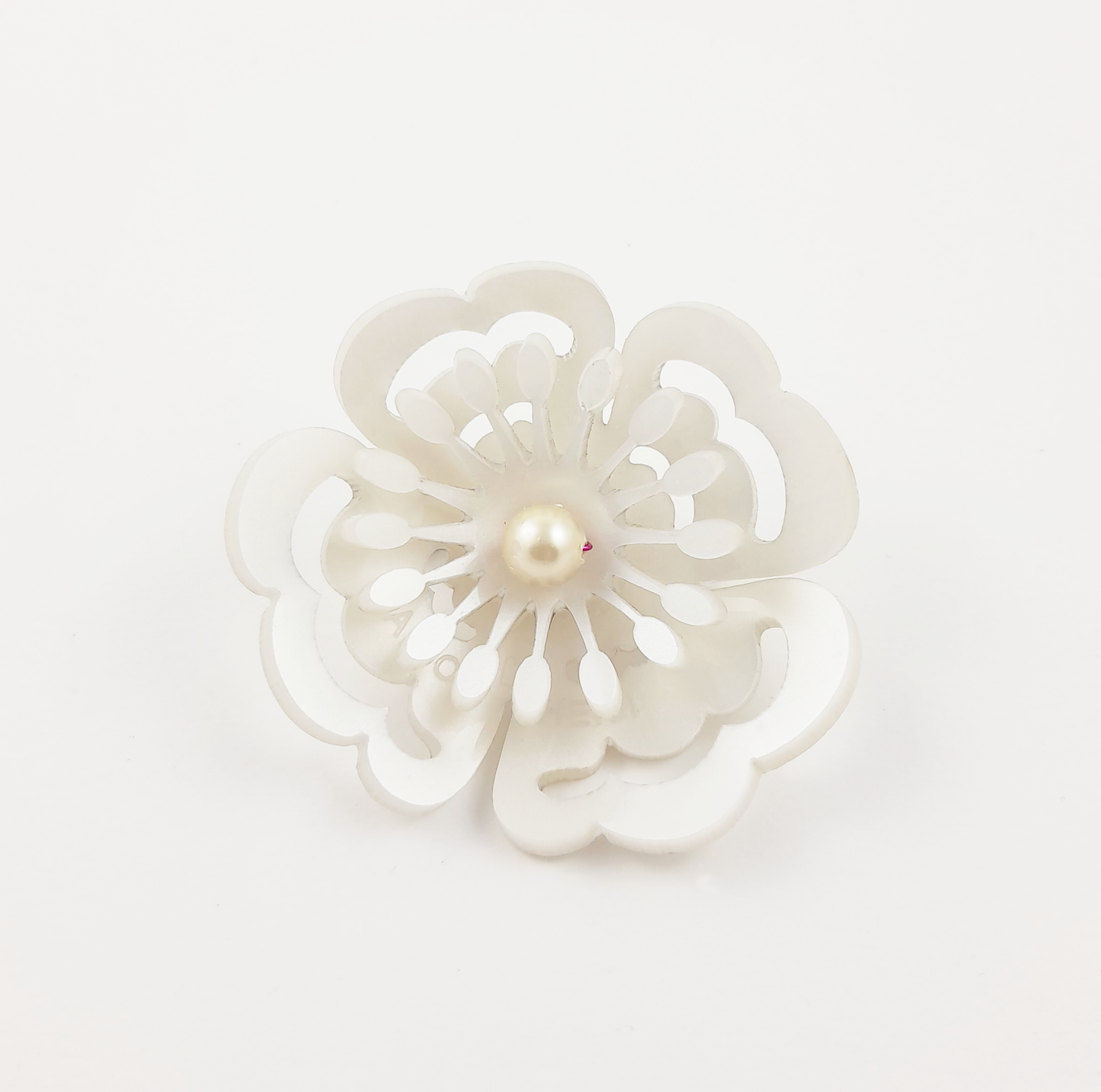 Pearl Anemone Brooch