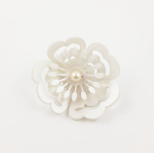 Pearl Anemone Brooch