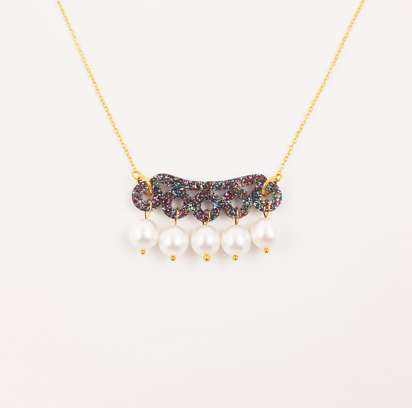Glitter Mini Bubble Necklace