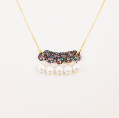 Glitter Mini Bubble Necklace