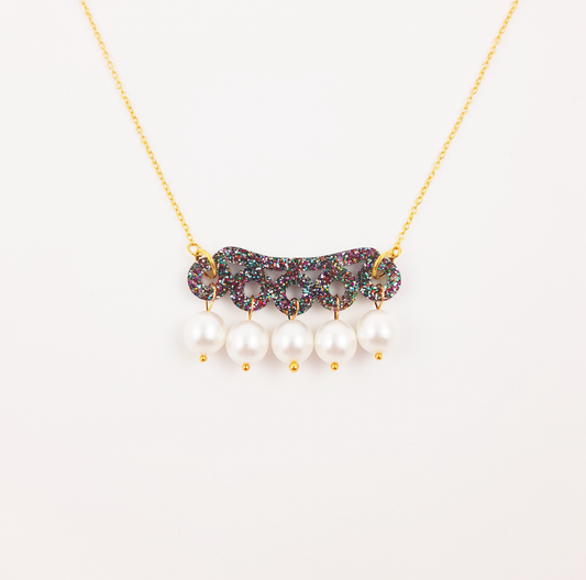 Glitter Mini Bubble Necklace