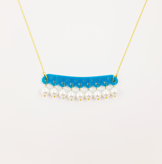 Turquoise Bubble Necklace