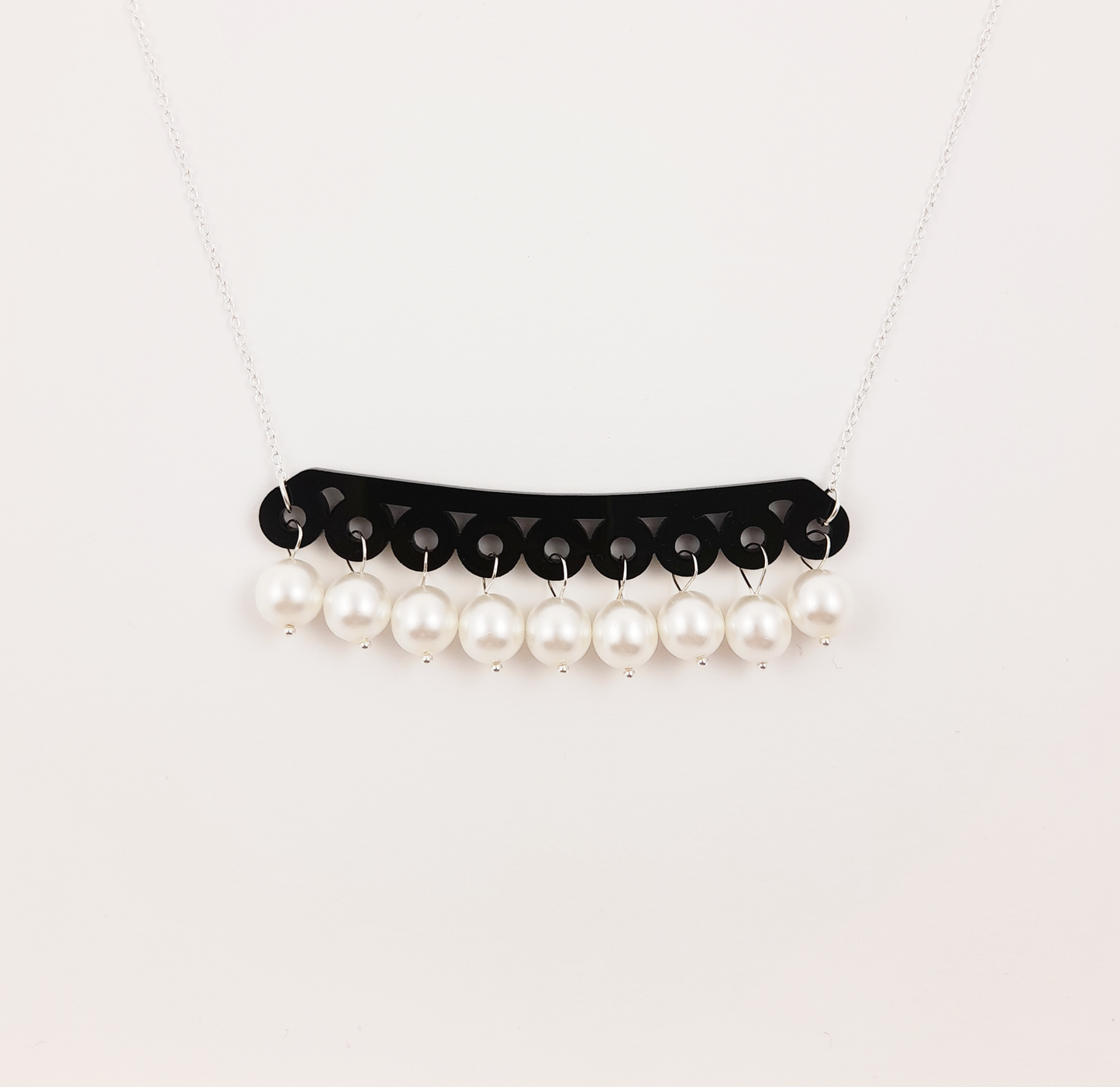 Black Bubble Necklace