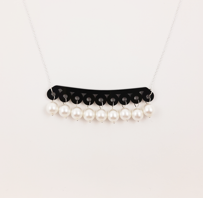 Black Bubble Necklace