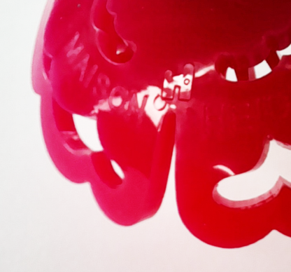 Fuchsia Anemone Brooch