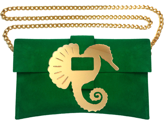 Seahorse Clutch Bag